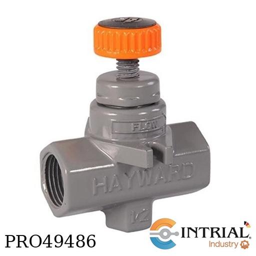 [NVA1025T] 1/4 PVC NEEDLE VALVE, 1/4 IN FNPT