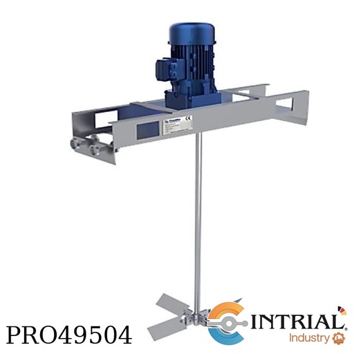[VTA4-0304B00/08.6S] Agitador Industrial VTA4 - 0.37kW 220vAC - Turbina Plegable