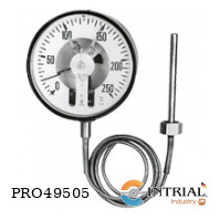 [TNF-1G-2-08-F-82-M11-Y] Capillary Thermometers diam. 160 acc. DIN EN 13190
