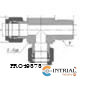[FTII-250-14OD-M-14-FD] Tubing Fitting Inox Union Tee (D-MT-D)