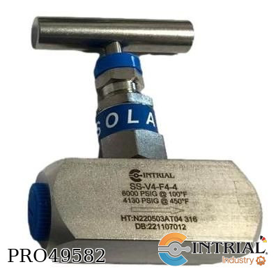 [SS-V4-F4-4] NEEDLE VALVE 316 SS, 1/4"Female
