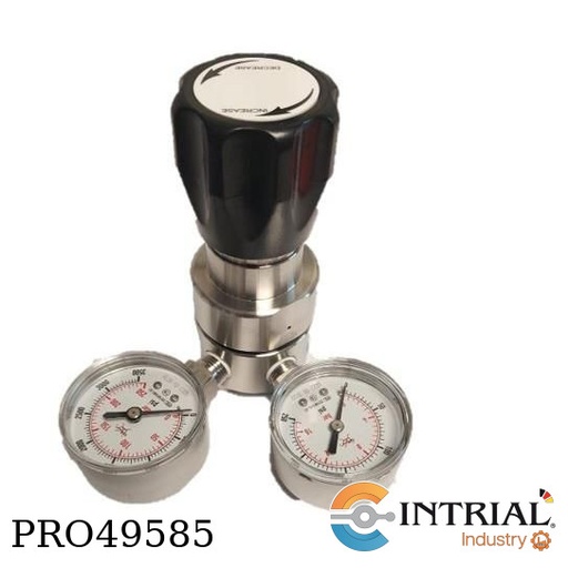 [SS-RD4-FNPT4-B-100-G] Regulador de Presion Inox SS316 IN-3500Psi OUT-( 0-100) 1/4 FNPT
