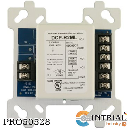 [R2ML] Modulo de Doble Relay para Caja de 4" HOCHIKI R2ML