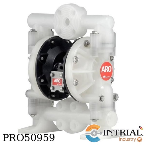 [6661AJ-344-C] NON-METALLIC DIAPHRAGM PUMP, 120 psig (8.3 bar), 47 GPM (177.9 LPM)