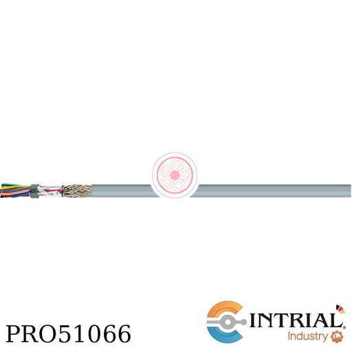 [0500619] CABLE VULCANIZADO TKD 300/500V, 4G0.5mm2CABLE VULCANIZADO TKD 300/500V, 4x0.5mm2