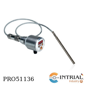 [TDA-15H3-D6-1-P-3M+ZUB-KAB-12K005] Electronic temperature sensor with 3 digit LED Display Kobold(Alemania)