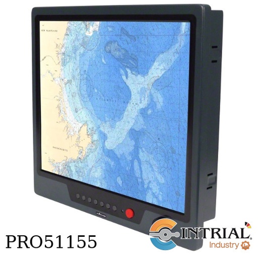 [SVM-1700-RT-USB] 17” All Weather Touchscreen LCD Display (LCD Display) STEALTH SVM-1700-RT-USB
