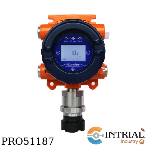 [GTQ-WD2200-IR-CH4] Detector Fijo de Gas de Combustible HANWEI GTQ-WD2200