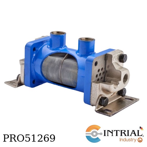 [SS-EKM-508-T] HEAT EXCHANGER, Shell = up to 20 bar, Tubes = up to 16 bar