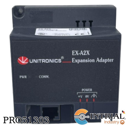 [EX-A2X] Expansion Module Adapter, Isolated UNITRONICS 24 VDC