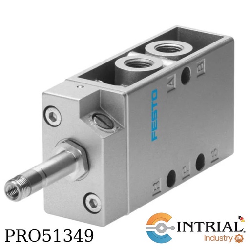 [MFH-5-1/2] PNEUMATIC SOLENOID VALVE FESTO 8 BAR, 3700 l/min