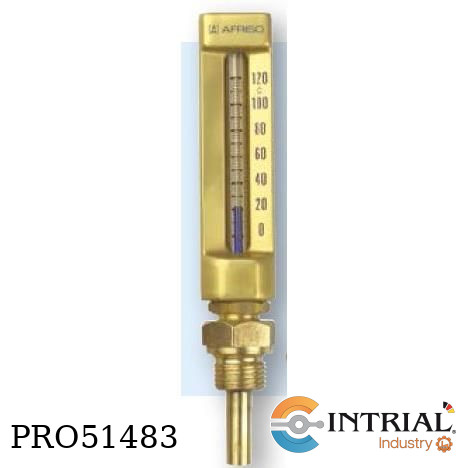 [VMTH110(64113)] TERMOMETRO, Rango:0 120°C,  G 1/2,