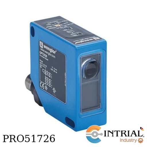 [OPT2025] CONTRAST SENSOR, 4-PIN M12 QUICK-DISCONNECT.