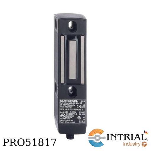 [MZM-100ST2-1P2PWREM-A-DU(103044831)] GUARD LOCKING MONITORES, M12, 8-pole