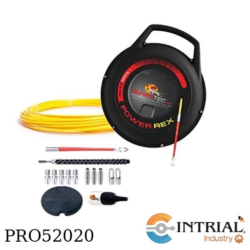 [PowerRex-10090] GUIA PASACABLE DE F. VIDRIO DIAM 3MMX50M