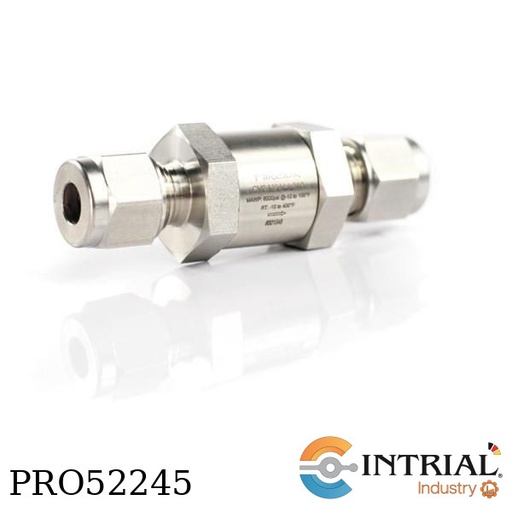 [CV2-F4-V-1-316] Check valve, 1 PSI, 1/4'' OD