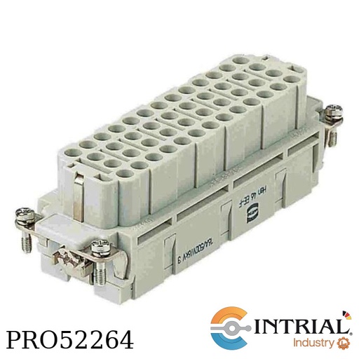 [09-32-046-3101] Inserto de conector de alimentación de servicio pesado, 16A, hembra