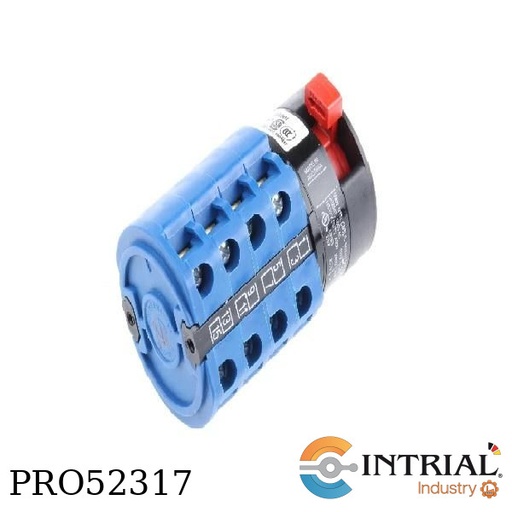 [CG8A213/GBA001-FT] INTERRUPTOR GIRATORIO, 3 Posiciones corriente máxima 20A
