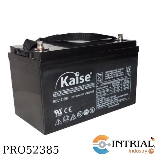 [KBL121000] BATERIA KAISE- 12V / 100AH