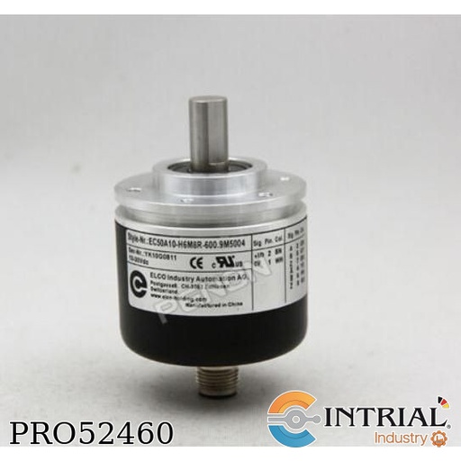 [EC50A10-H6M8R-600.9M5004] Encoder incremental de eje sólido 10mm x 20mm