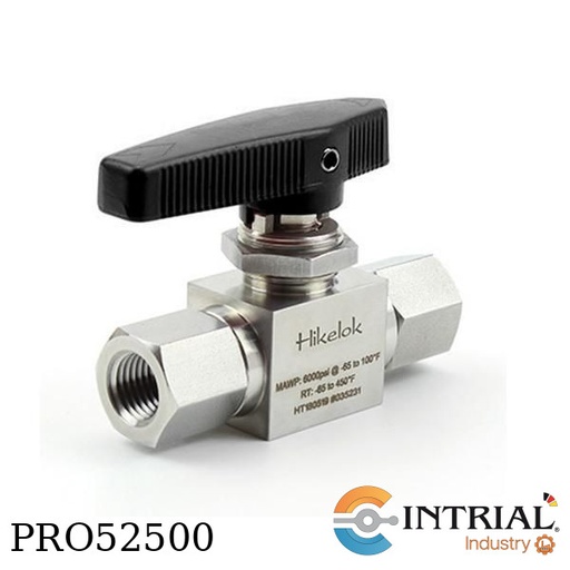 [BV1-NPT4-FNPT4-P06-316] BALL VALVE, 1/4'' NPTM, 1/4'' NPTF, PEEK