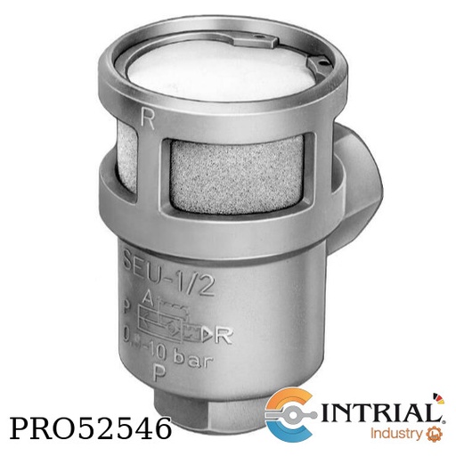 [SEU-1/2(6822)] Válvula de escape rápido FESTO G1/2, 4560 l/min, 0.3-10 bar