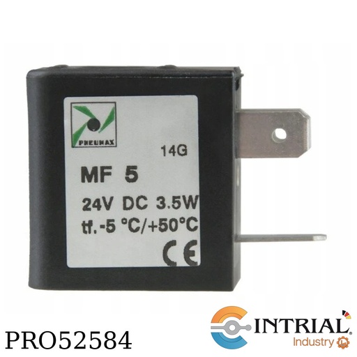 [MF-5] SOLENOID COIL PNEUMAX 24 VDC, 3.5W