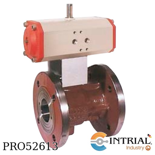 [KUP-VO-F50-D-F-0] Pneumatic Ball Valves Kobold 5/2 ways (24 VDC), flange DN 50