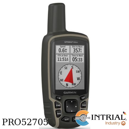 [MAP-64SX] GPS  GARMIN Pantalla TFT 65.000 colores ( 160 x 240 pixeles ) Pantalla de 3.6 x 5.5 cm. (2.6" en dia