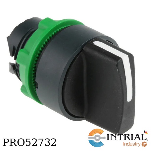 [ZB5AD3] SELECTOR SWITCH HEAD SCHNEIDER ELECTRIC Actuator colour, black Cutout Diameter, 22 mm Switch Actuati