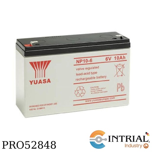 [NP10-6] BATERIA, 6VDC - 10AH