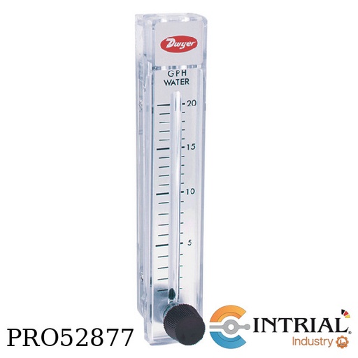 [RMB-54D-SSV] FLUJOMETRO DWYER,  20 to 200 SCFH and 10 to 95 LPM air, 1/4˝ female NPT
