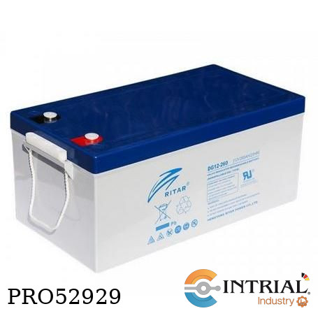 [DG12-260] BATERIA, Voltaje: 12V. 260AH