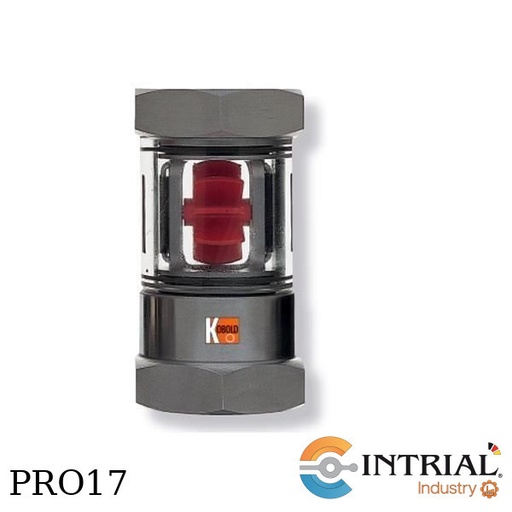 [DAA-1105HR20] INDICADOR DE CAUDAL CON ROTOR Y AUTOLIMPIEZA MECH DAA (1.6 ... 40 l/min agua)