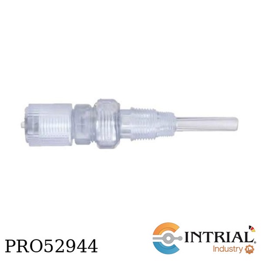 [CAN-1VC-7] VÁLVULA, INYECCIÓN, 3/8", PVC (Termoplástico)