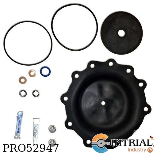 [428-RA] KIT SELLOS Y DIAFRAGMA PARA VALVULAS AQUAMATIC Para válvulas de acero de 4"