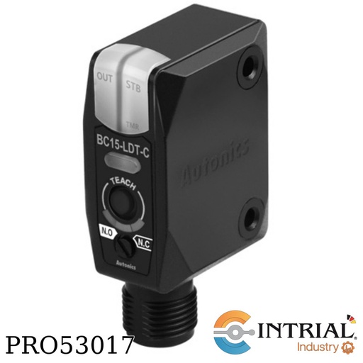[BC15-LDT-C-P] SENSOR DE COLOR TIPO REFLECTIVO CONVERGENTE AUTONICS 15mm, 12-24VCC(rojo, verde, azul)