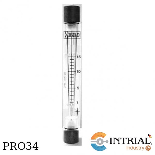 [KFR-2203V2] Medidor de Flujo Aire, 1-10 SCFH, Acero Inoxidable, 1/8" NPT, Valvula