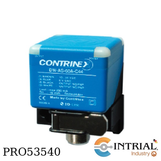 [DW-AS-62A-C44] Sensor inductivo CONTRINEX 10 … 30 VDC