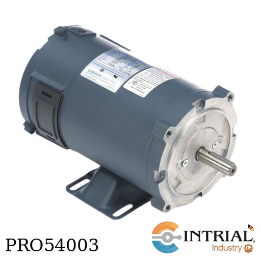 [48ZG53] ELECTRIC MOTOR LEESON 1800RPM, 1/2HP, 24VDC