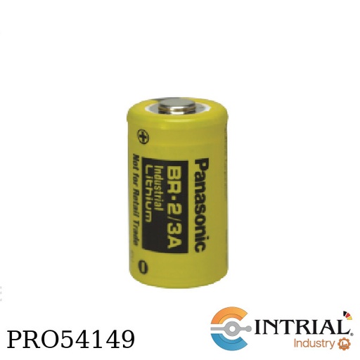 [BR2/3A] LITHIUM POLY-CARBONMONOFLUORIDE PANASONIC 3V