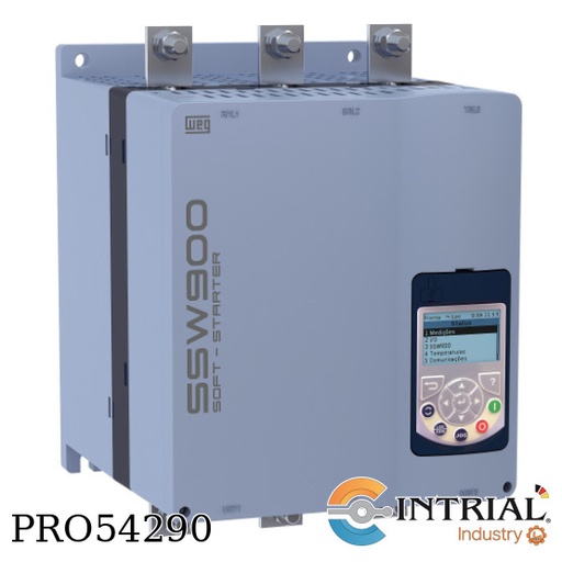 [13256760-SSW900D0255T5E4] SOFT-STARTER WEG 220-575 V 255 A  50/60 Hz