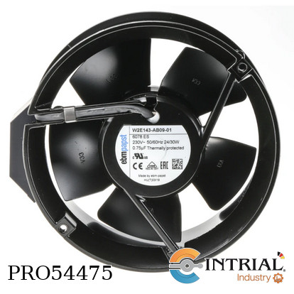 [W2E143-AB09-01] AC AXIAL COMPACT FAN EBM-PAPST 230 VAC  50 Hz  2800rpm