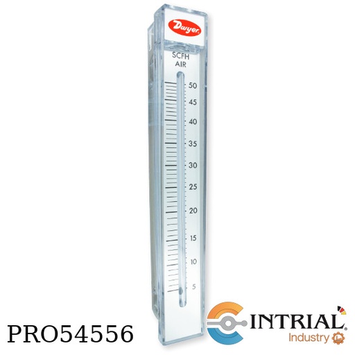 [RMC-103] RATE-MASTER POLYCARBONATE FLOWMETERS DWYER 6.9 bar 20 to 200 SCFH  1/2˝ female NPT.