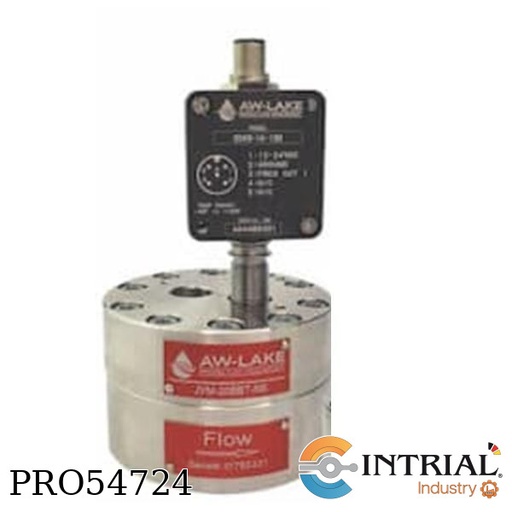 [JVM-12TCT-NS+EDG2-1B-12S] FLOWMETER AW LAKE .005-.8 GPM 1/4" Female NPT 6000 PSI