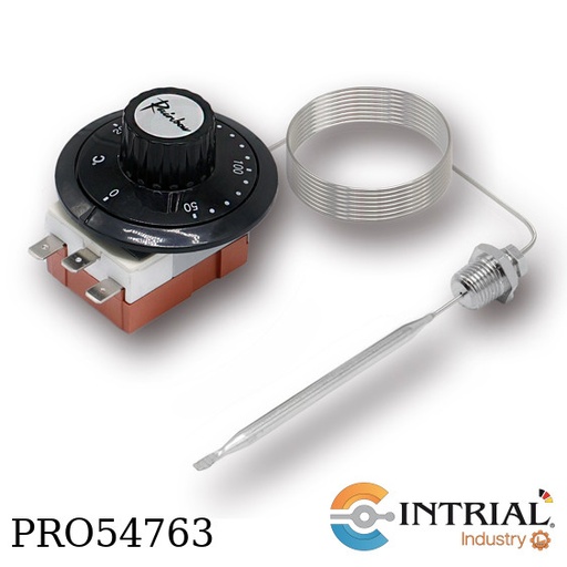 [TS-120S-B-C] CAPILLARY THERMOSTAT RAINBOW 20A/250V  Ø5.0 X 89mm