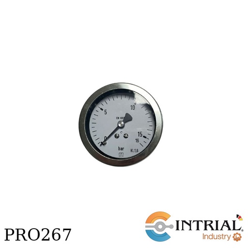 [RF63,D951(85116951)] Manometro 2 1/2'' Post Bronce 16 bar/psi) - Rosca G