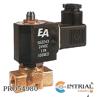[MGA-G-3-D-1-3-2-6-43-420/A4NO] 3/2 WAY SOLENOID VALVE END ARMATUREN 11 Watt DC 28/17 VA AC G 1/4"  230 V