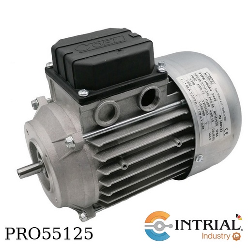 [MH63C4] SINGLE PHASE MOTOR COEL 0.13 kW 4 Poles 230 V 50 Hz