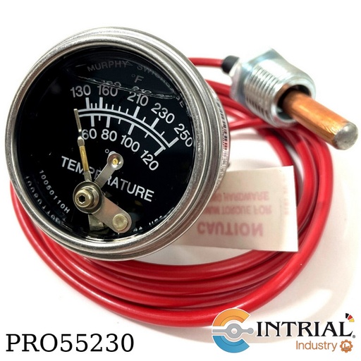[20T-OS-250-6-1/2] TEMPERATURE SWICHGAGE MURPHY  130-250 °F//60-121 °C 6 ft